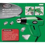 Hofftech Krachtig heteluchtpistool - 2000W - 4 nozzles -..., Doe-het-zelf en Verbouw, Schildersmaterialen, Ophalen of Verzenden