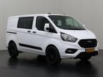 Ford Transit Custom 2.0TDCI Dubbele Cabine | 6-Persoons, Stof, Gebruikt, Euro 6, Wit