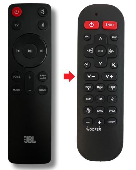 JBL SB510 afstandsbediening - Soundbar, Audio, Tv en Foto, Afstandsbedieningen, Verzenden