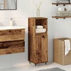 vidaXL Badkamerkast 30x30x100 cm bewerkt hout oud, Huis en Inrichting, Badkamer | Badkamermeubels, Verzenden, Nieuw, 100 tot 150 cm