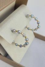 Oorbellen - 18 karaat Geel goud - 3,5 mm Akoya parels, Sieraden, Tassen en Uiterlijk, Oorbellen, Nieuw