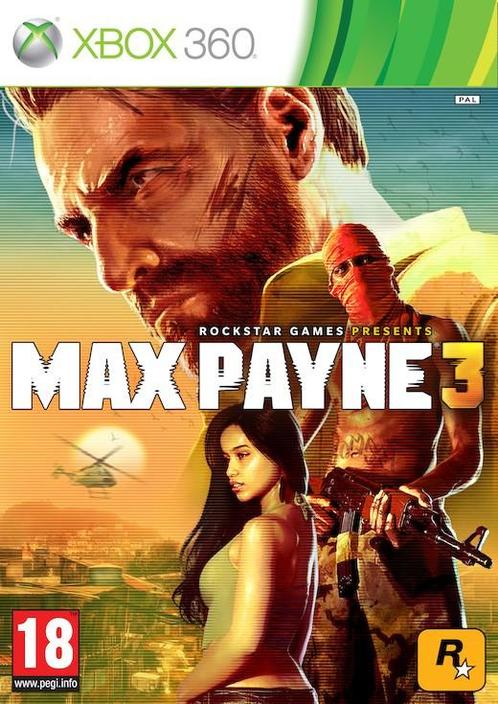 Max Payne 3 (Xbox 360), Spelcomputers en Games, Games | Xbox 360, Gebruikt, Vanaf 12 jaar, Verzenden