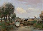 Christoffel Hendrik Dijkman (1879-1954) - Hollands Landschap, Antiek en Kunst, Kunst | Schilderijen | Klassiek