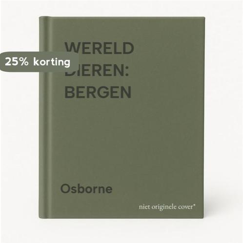 WERELD DIEREN: BERGEN 9789054950172 Osborne, Boeken, Wetenschap, Gelezen, Verzenden