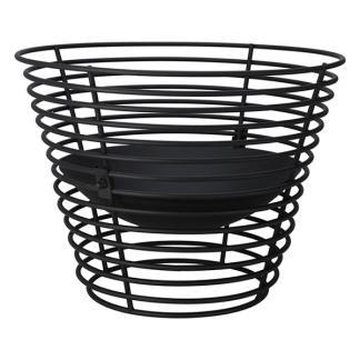 Vuurkorf | Gardalux | Ø 53 x 40 cm (Zwart), Tuin en Terras, Vuurkorven, Nieuw, Verzenden