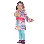 Hippie verkleed jurkje voor peuters - Jaren 60/ hippie kle.., Kinderen en Baby's, Carnavalskleding en Verkleedspullen, Nieuw, Verzenden
