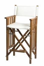 ARC Marine Hoge regisseursstoel II wit deluxe - Ongeolied, Verzenden, Nieuw