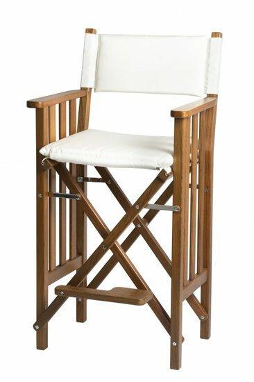 ARC Marine Hoge regisseursstoel II wit deluxe - Ongeolied, Watersport en Boten, Accessoires en Onderhoud, Verzenden