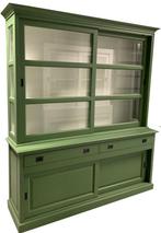 Buffetkast Engels groen Bussum 200cm, Huis en Inrichting, Kasten | Buffetkasten, Ophalen of Verzenden, Nieuw