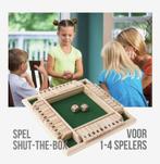 Shut the box - Dobbelspel - 1 - 4 spelers, Hobby en Vrije tijd, Gezelschapsspellen | Overige, Verzenden, Nieuw