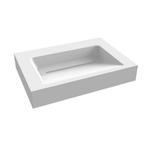 Wastafel Best Design Indoor Just-Solid 60x46x13 cm Mat Wit, Doe-het-zelf en Verbouw, Ophalen of Verzenden, Nieuw, Overige typen
