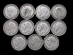 Verenigd Koninkrijk. George V. 1 Florin (11 coins) (Zonder