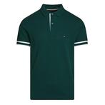 -20% Tommy Hilfiger  Tommy Hilfiger Poloshirt 34737 hunter, Kleding | Heren, Polo's, Verzenden, Nieuw, Groen