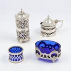 Tafelgarnituur (Engels, Belgisch en Nederlands) - Zout- en