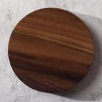 HOCHO Walnoten Houten Onderzetter Ø100mm – Luxe & Duurzaa, Ophalen of Verzenden, Nieuw
