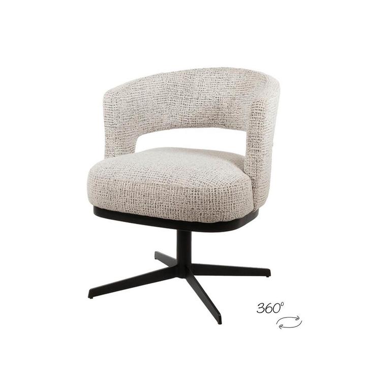Bruce eetkamerstoel - draaipoot 360 - Coco - Salt n Pepper, Huis en Inrichting, Stoelen, Nieuw, Ophalen of Verzenden