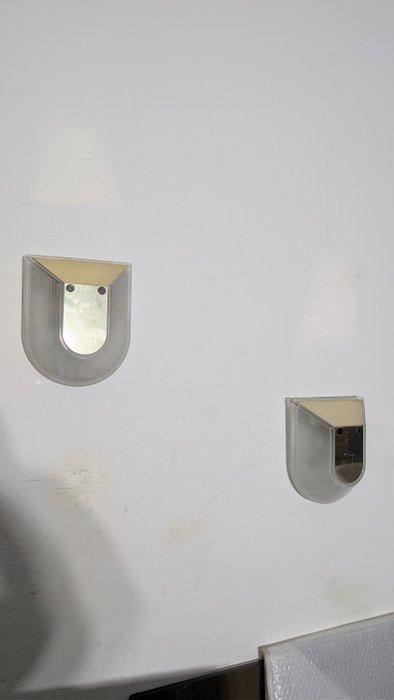 Prisma - fiorato roberto - Wandlamp (2) - scriptie - Verguld, Antiek en Kunst, Antiek | Lampen