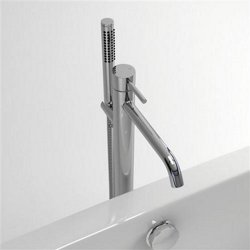 Clou Xo Vrijstaande Badmengkraan Type 13 Met Handdouche, Doe-het-zelf en Verbouw, Sanitair, Kraan, Nieuw, Chroom, Ophalen of Verzenden