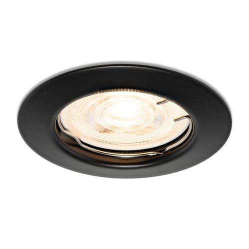 Inbouw led spot zaagmaat 60mm  | Zwart | GU10 | Dimbaar, Huis en Inrichting, Lampen | Spots, Verzenden
