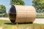 Buitensauna | Barrel Sauna | Pod Sauna | Finse Kota | Modern, Nieuw, Complete sauna, Verzenden, Fins of Traditioneel