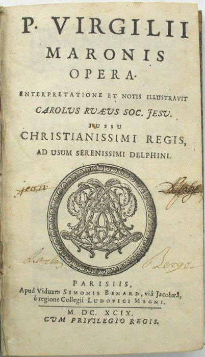 Virgile, La Rue (Charles de) - P. Virgilii Maronis Opera, Antiek en Kunst, Antiek | Boeken en Bijbels