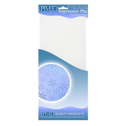 PME Impression Mat Snowflake Design, Hobby en Vrije tijd, Taarten en Cupcakes maken, Nieuw, Verzenden