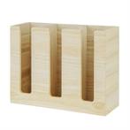 Cup Organiser Hevea Hout 340x120x240mm, Verzenden, Nieuw in verpakking