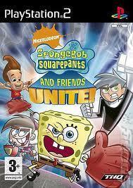 Spongebob SquarePants en zijn vrienden: Samen Staan Ze Sterk, Spelcomputers en Games, Games | Sony PlayStation 2, 1 speler, Vanaf 3 jaar