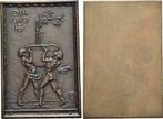 Bronze-plakette 1919 medaille von Walther Eberbach 1866 b..., Verzenden