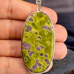 Zilveren hanger Atlantisiet eclectische sieraden