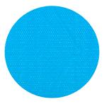 Zwembadafdekking zonnedoek rond PE blauw 244 cm, Nieuw, Verzenden