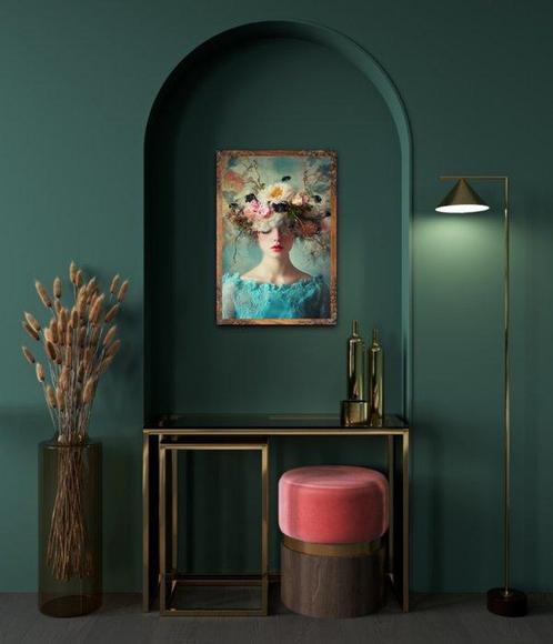Viet Ha Tran - Dreaming with the flowers, Antiek en Kunst, Kunst | Schilderijen | Modern