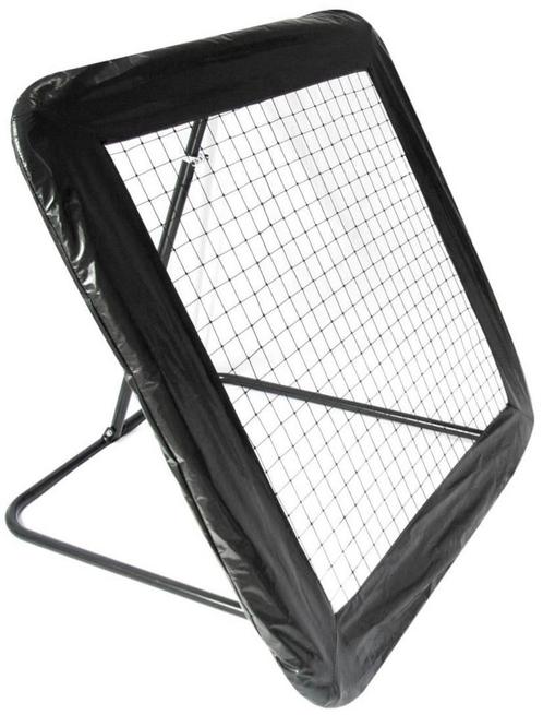 Voetbal Rebounder 124x124 cm - Zwart - Ideaal voor thuis..., Sport en Fitness, Voetbal, Nieuw, Ophalen of Verzenden