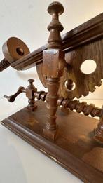 Flessenonderzetter - Hout - Zeldzaam Houten Mechanisme, Antiek en Kunst, Curiosa en Brocante