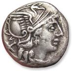 Romeinse Republiek. Pinarius Natta, 149 BC. Denarius Rome
