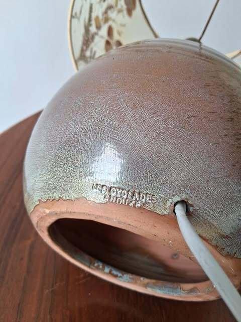Roland Zobel - Lamp - Keramiek - De Cycladen Anduze, Antiek en Kunst, Antiek | Glas en Kristal