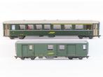 Bemo H0m - 3269 112/3250 112 - Modeltrein personenwagen (2), Nieuw