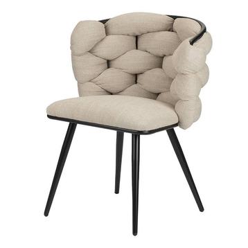 Rock Chair Beige – Moderne Eetkamerstoelen in Naturel Look beschikbaar voor biedingen