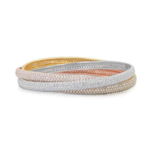 Armband - 18 karaat Geel goud, Roségoud, Witgoud - 23.80ct., Sieraden, Tassen en Uiterlijk, Armbanden