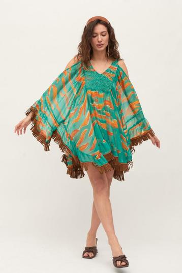 Luchtige strand pareo, wijde blouse in vrije maat beschikbaar voor biedingen