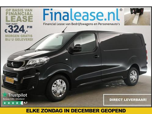 Peugeot Expert 231L 2.0 BlueHDI L3H1 177PK Oprijplaat €324pm, Auto's, Bestelauto's, Lease, Automaat, Diesel, Zwart, Peugeot, Verzenden