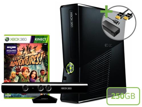 Microsoft Xbox 360 Slim Starter Pack - Kinect, Spelcomputers en Games, Spelcomputers | Xbox 360, Ophalen of Verzenden
