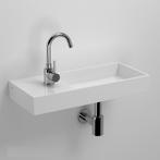 Fontein Clou Mini Wash Me Plus 56x24x7.5cm Mineraal Marmer, Ophalen of Verzenden, Nieuw, Overige typen