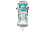 Nijdam IJshockeyschaats - Semi-Softboot - Wit/Grijs/Blauw -, Verzenden, Zo goed als nieuw