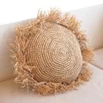 Rond Boho Kussen met Franjes Decoratief Kussen Ø40/50 cm Sie, Verzenden, Nieuw