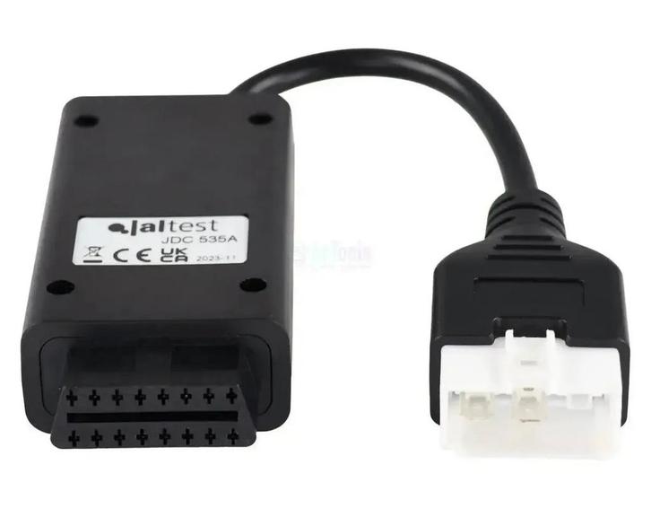 Jaltest (JDC535A) | Hitachi 6-pins OBD – 16-pins OBD2 Verloo, Auto diversen, Autogereedschap, Nieuw, Verzenden