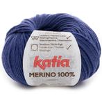 Katia Concept Merino 100% - 51 blauw - Wol Garen, Hobby en Vrije tijd, Breien en Haken, Ophalen of Verzenden, Nieuw