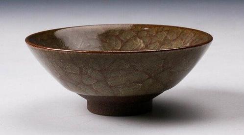 Furukawa Toshio Celadon Sake Cup - Hedendaagse Meesters, Antiek en Kunst, Antiek | Overige Antiek
