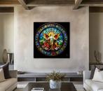 PLM-Art - Angel Coin Vitraux Style XL, Antiek en Kunst