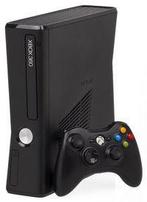 Xbox 360 Slim 250GB-Zwart (Xbox 360) Gebruikt, Ophalen of Verzenden, Zo goed als nieuw